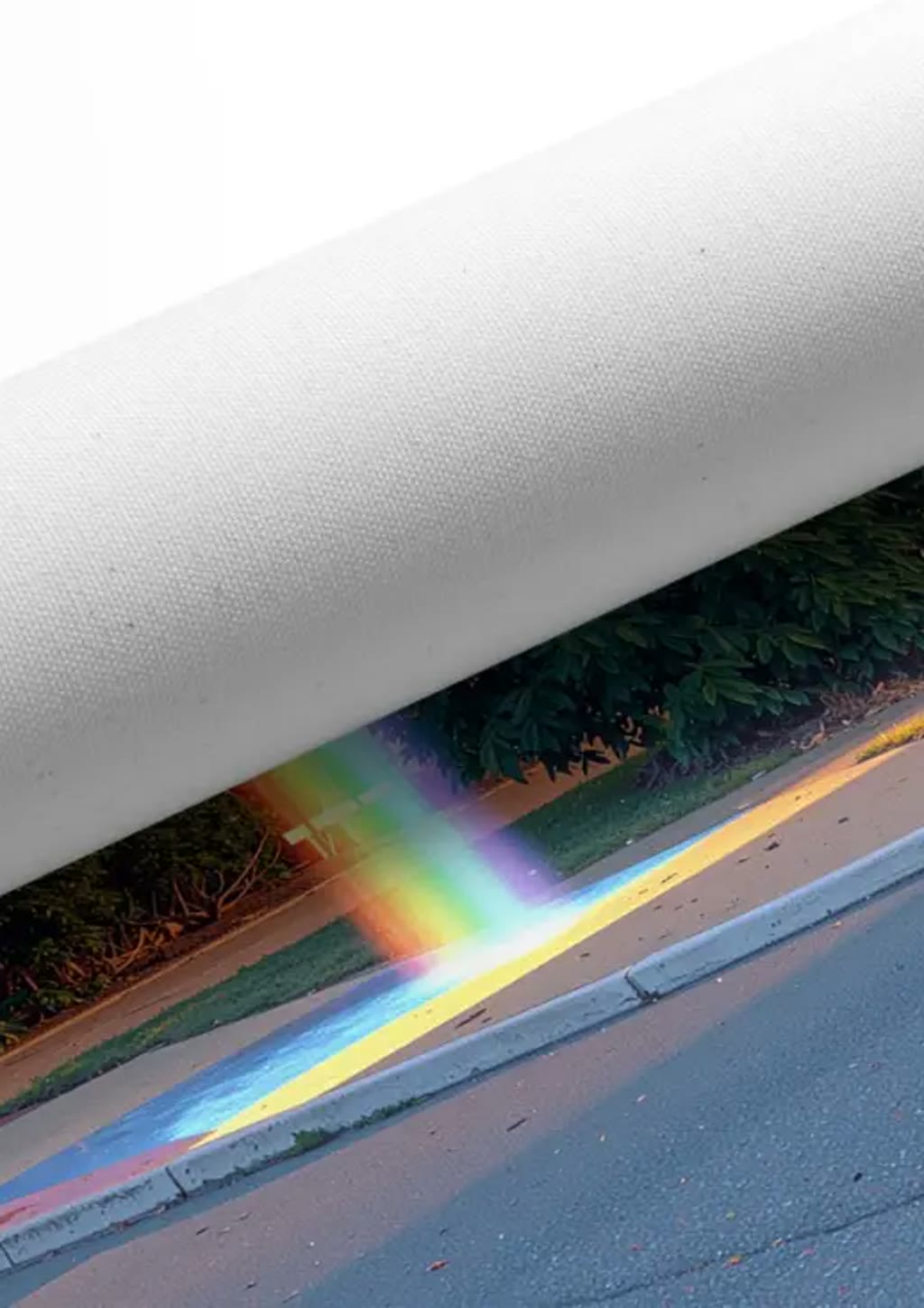 Prism Falls — paper and print close-up
