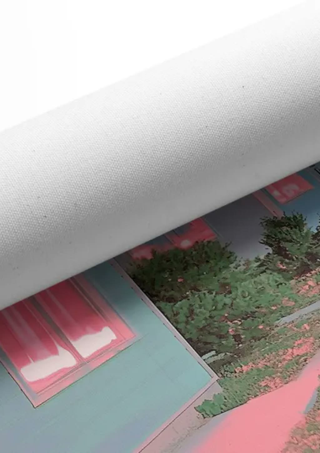 Turquoise Hour — paper and print close-up