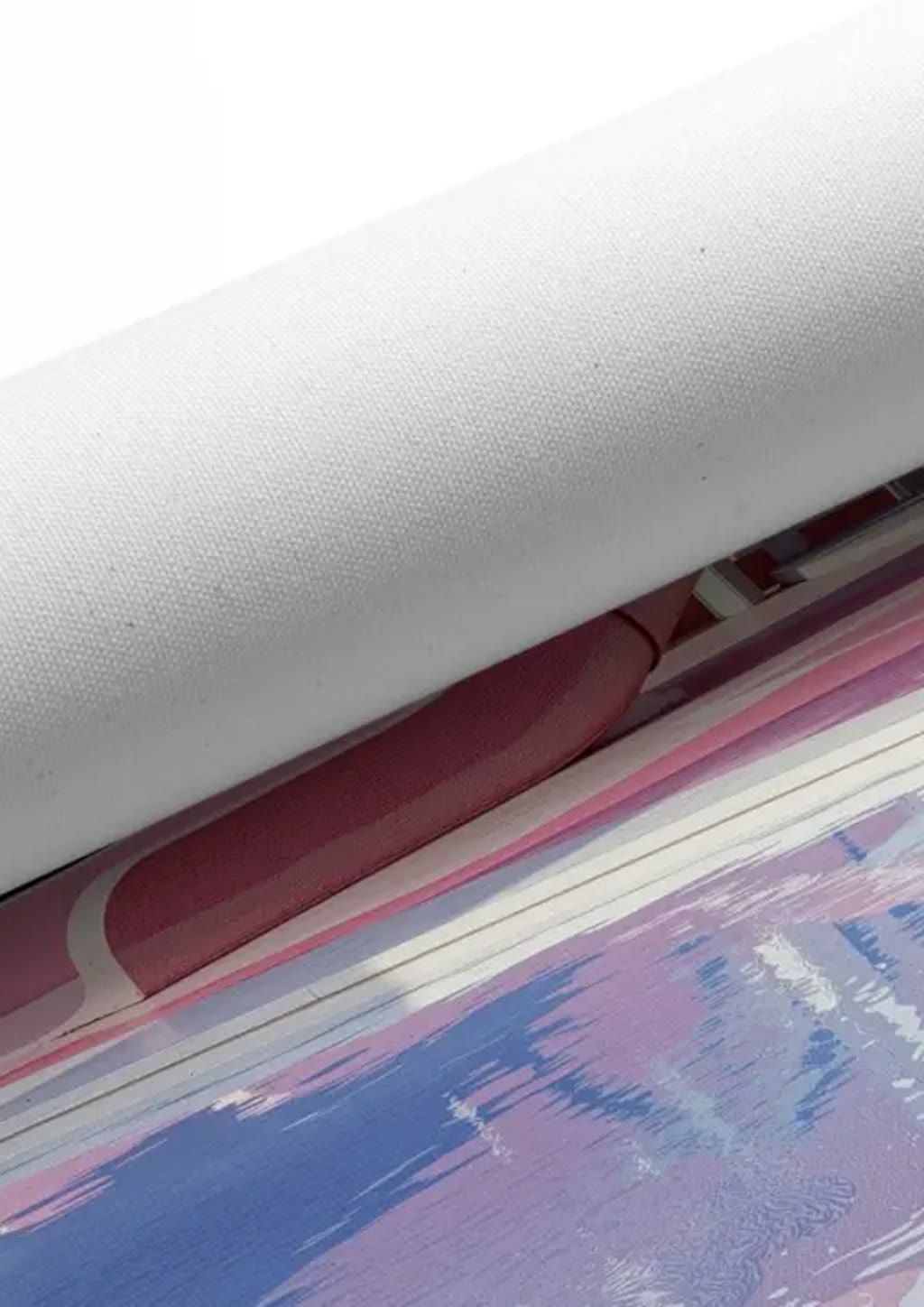 Pink Slide — paper and print close-up