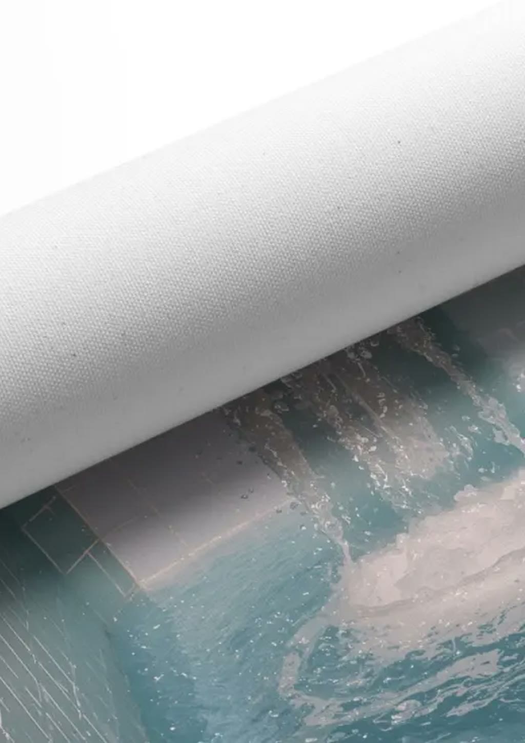 The Drop — paper and print close-up