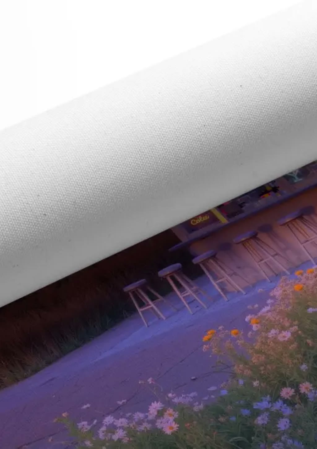 The Last Bar — paper and print close-up